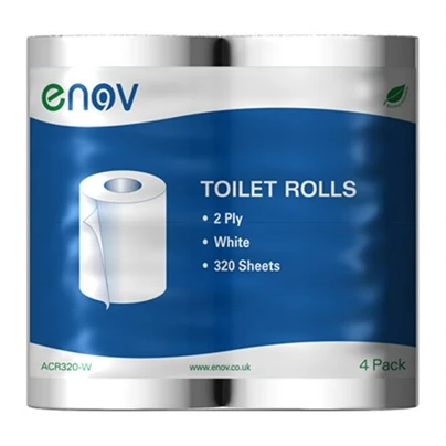  Enov Toilet Rolls 320 Sheets 