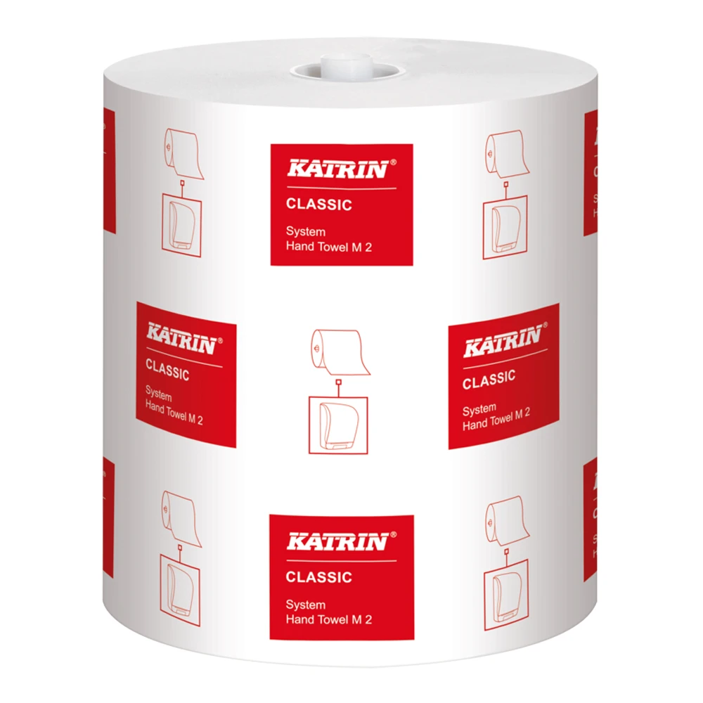  Katrin 460102 Classic System Hand Towel M2 2 Ply White Roll