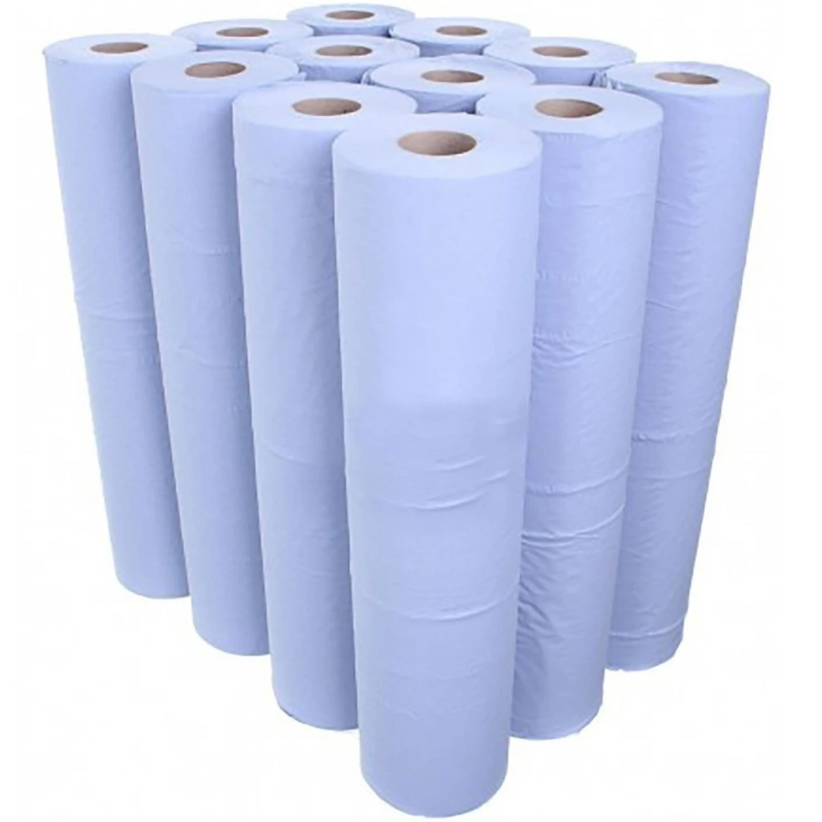 JanSan Hygiene Couch Rolls 20&quot; Blue 