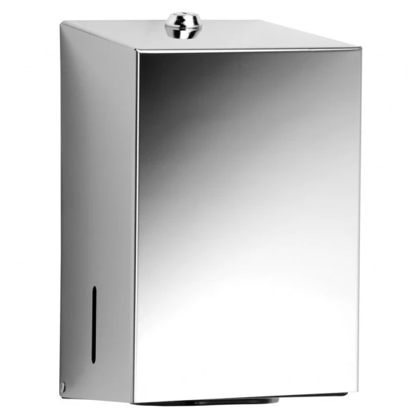 JanSan Stainless Steel Bulk Pack Toilet Ti Tissue Dispenser