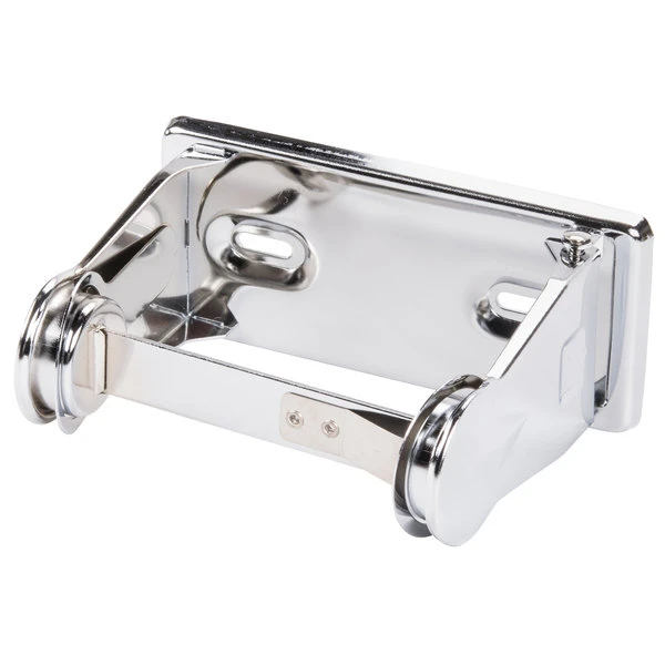 JanSan Single Toilet Roll Dispenser Chrome 