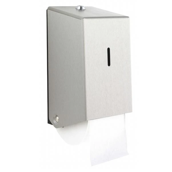  JanSan Cormatic Toilet Roll Dispenser Stainless Steel