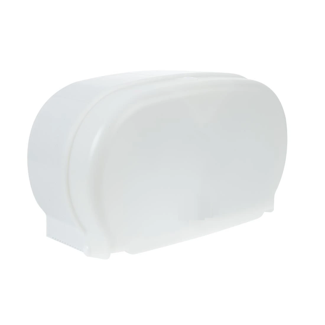 JanSan Dual Versatwin & Coreless Toilet Roll Dispenser White