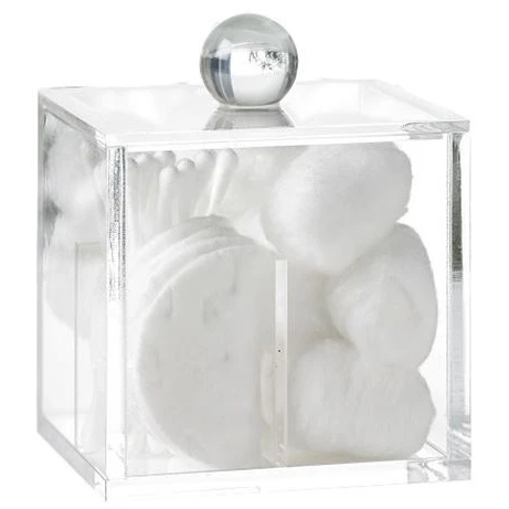  JanSan Glam Luxury Acrylic Cube Container 