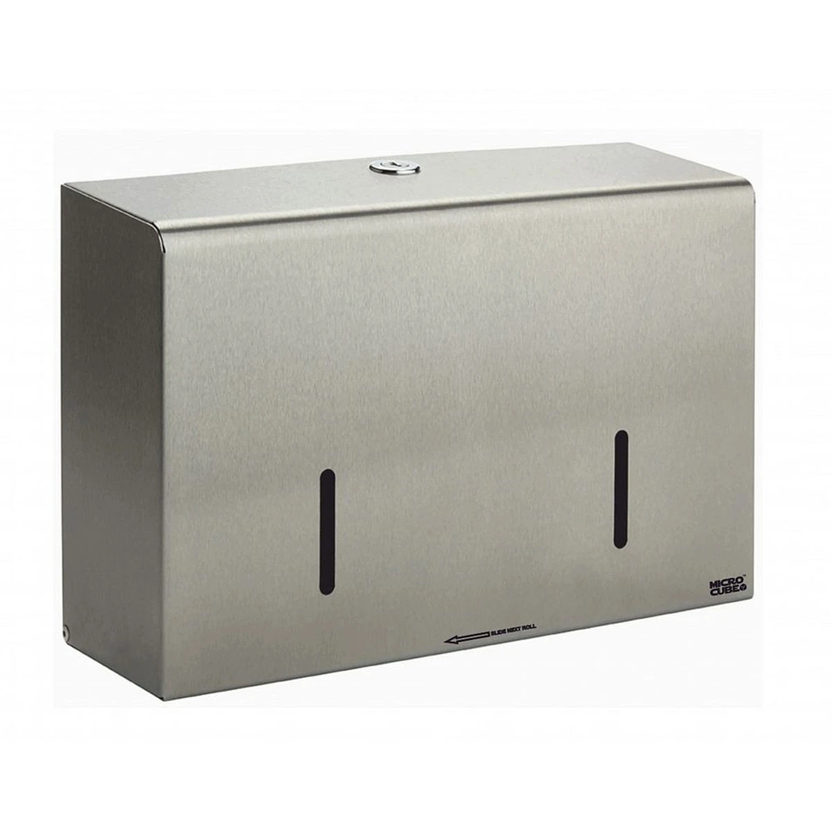  Enov Versatwin Dispenser Brushed Steel 