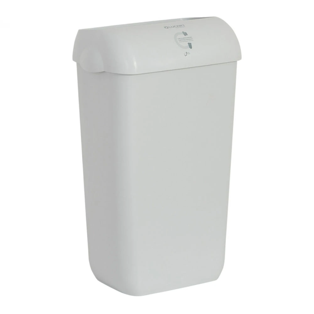  EcoNatural Al-Pe Waste Bin Natural 23L White