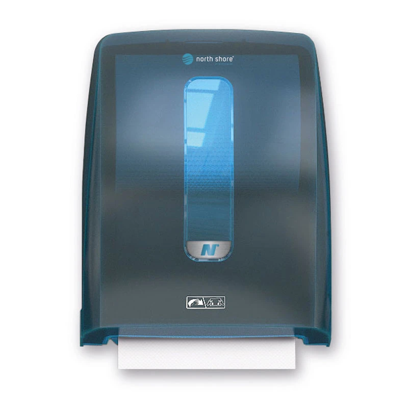  North Shore Mechanical Hands-Free Towel Dispenser Blue