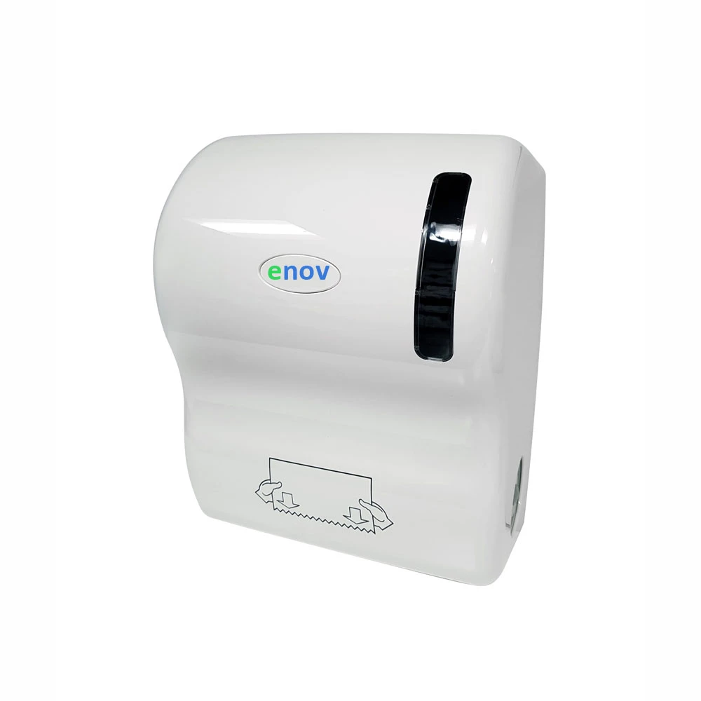 Enov AutoCut Hand Towel Roll System Dispenser White