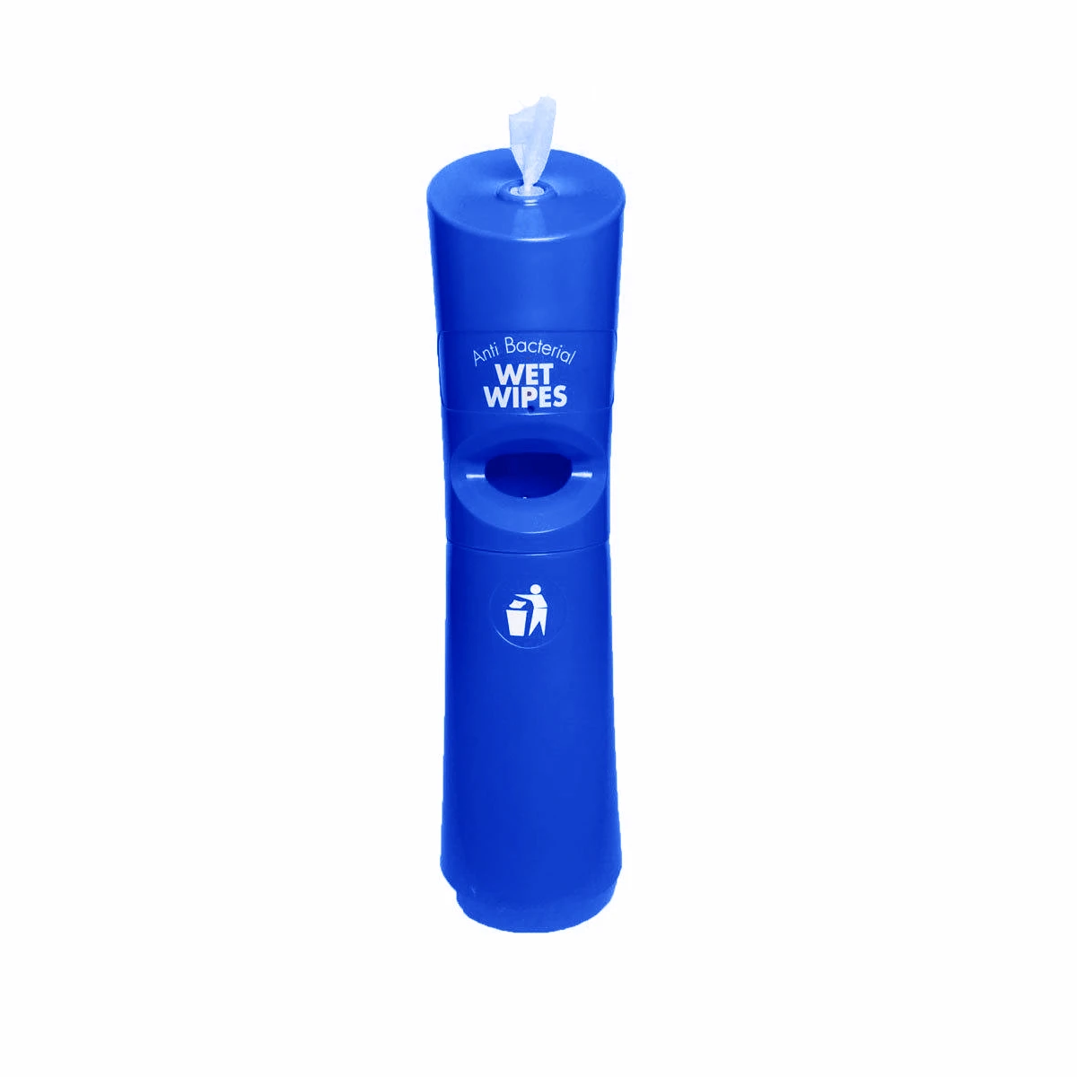 eWipe Freestanding Wet Wipe Dispenser Blue