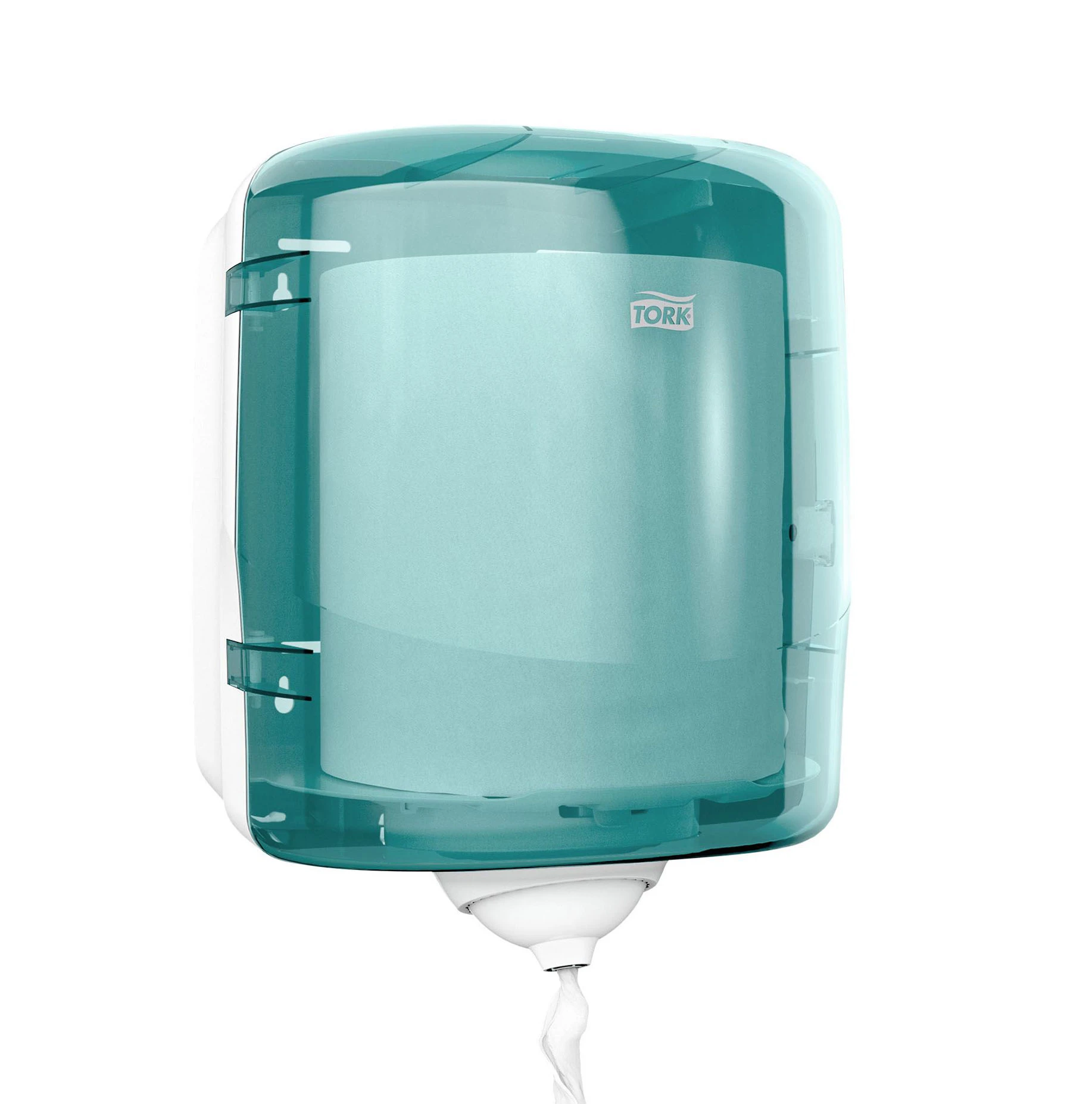 Tork Reflex Single Sheet Centrefeed Dispenser Turquoise