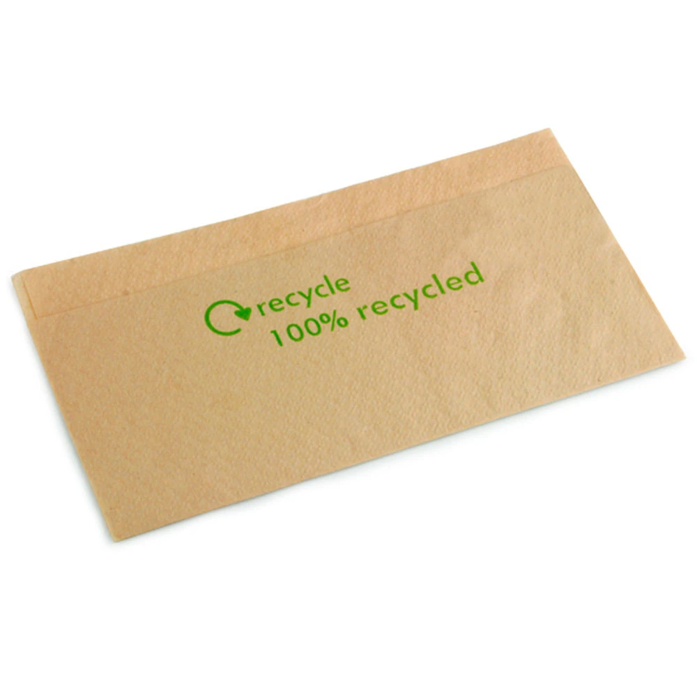  Swantex Napkins 1ply Novafold 32cm Kraft 