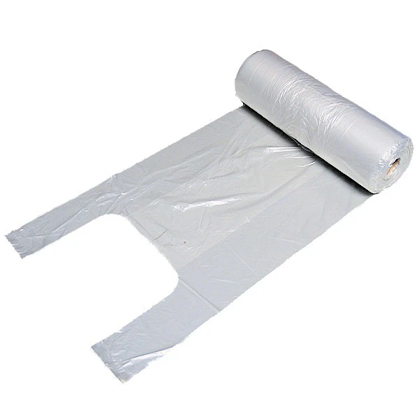 JanSan Natural Vest Carrier Bags Rolls Small