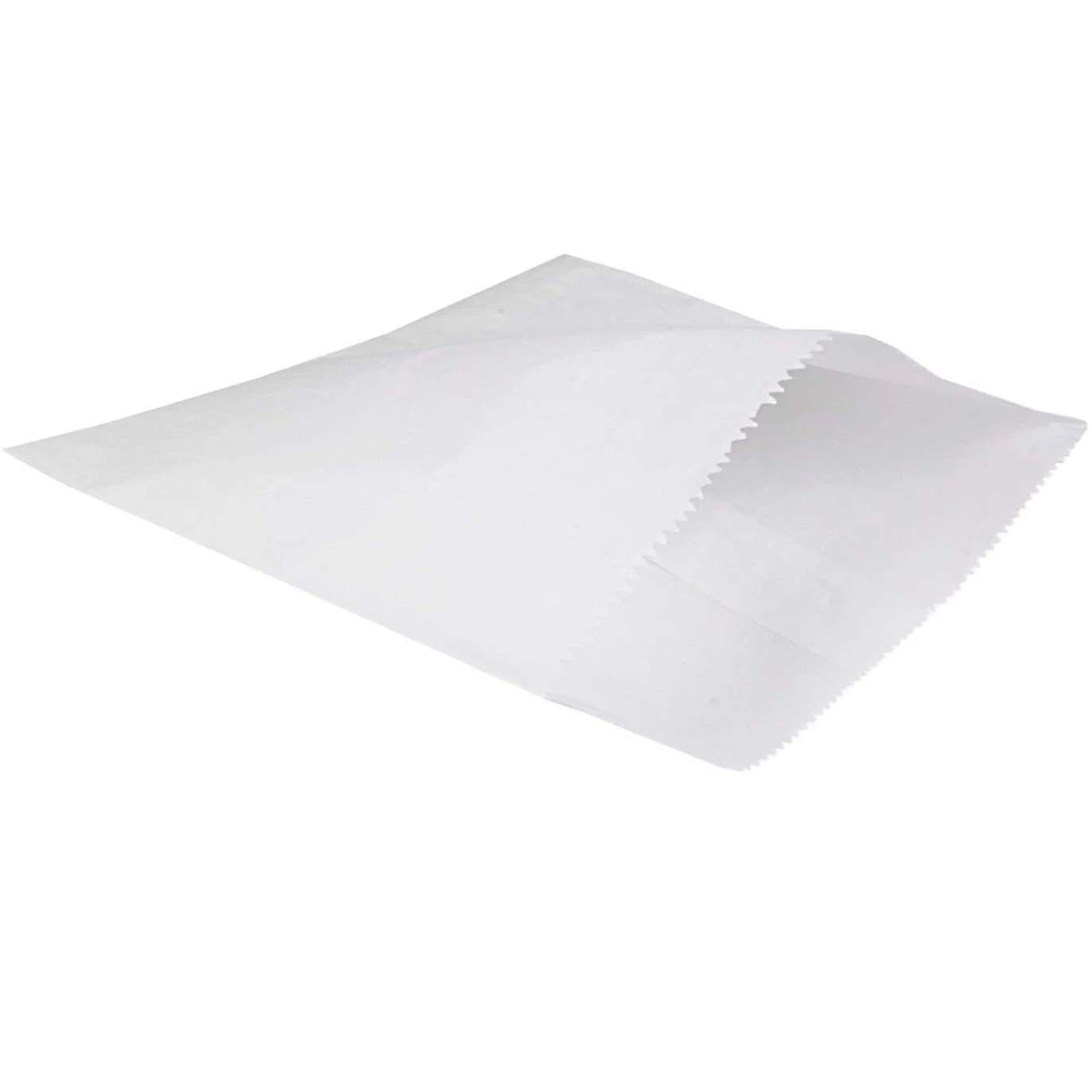 JanSan Sulphite Strung Paper Bags White 10"