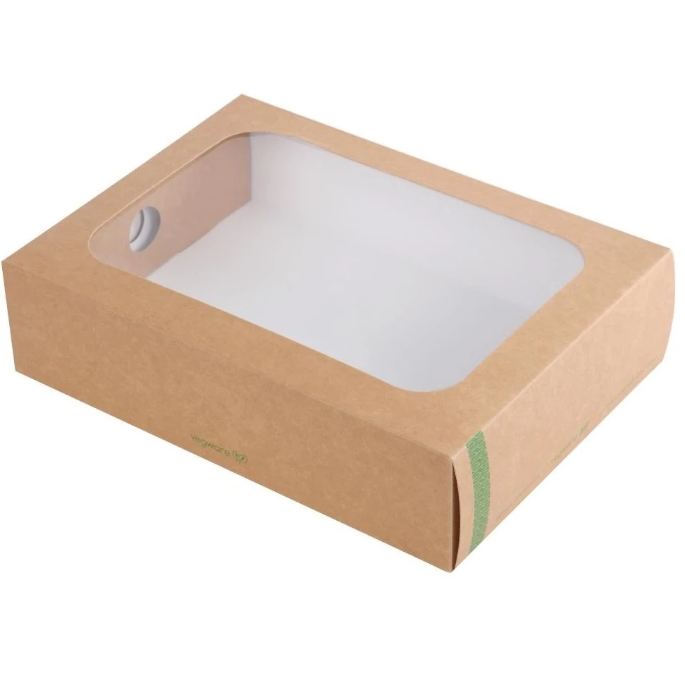  Vegware Compostable Kraft Platter Box & Insert