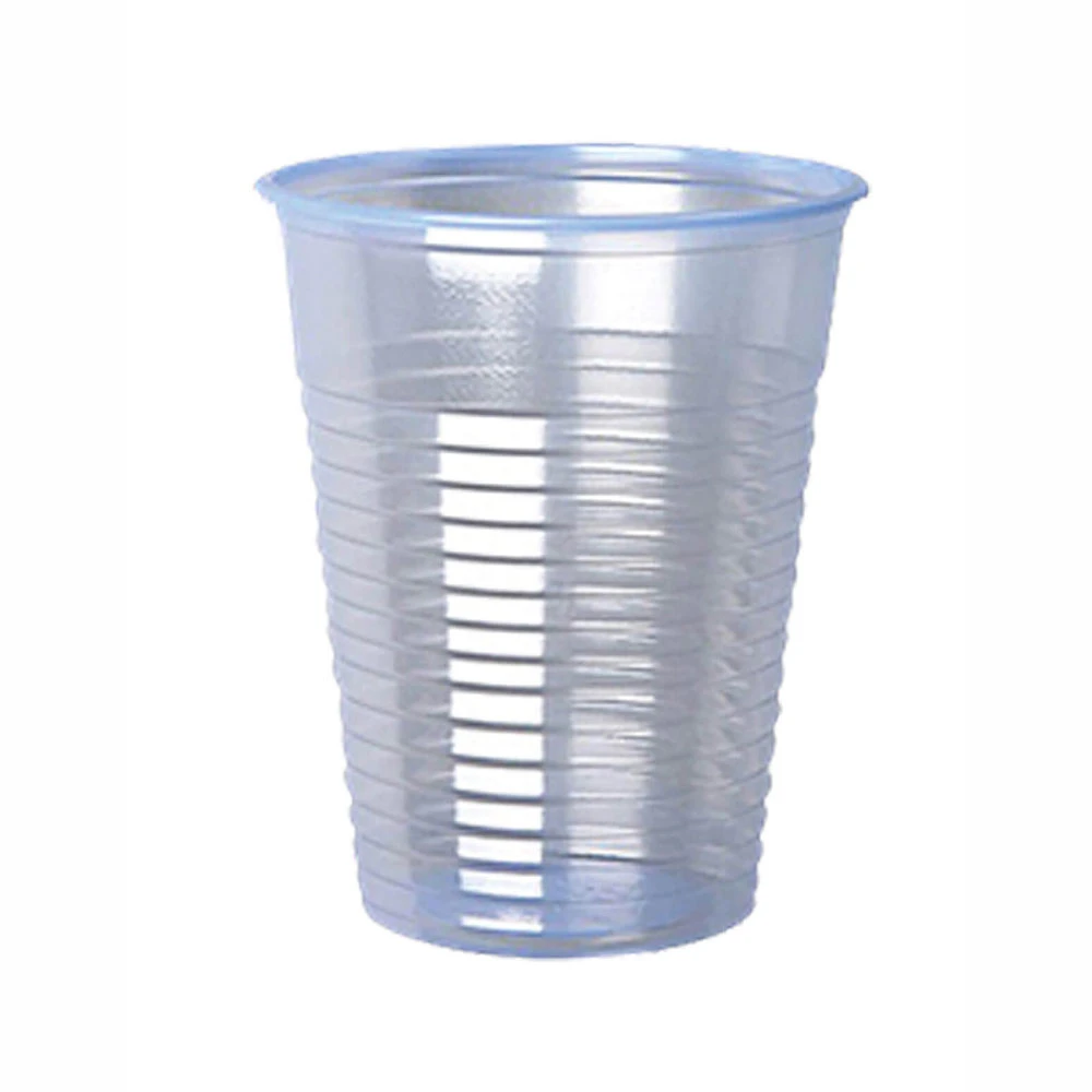  JanSan Water Cooler Plastic Cup Tall Translucent 200ml