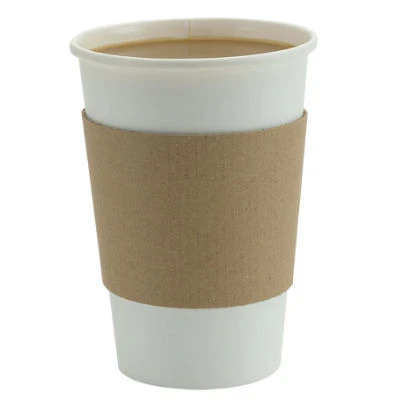  JanSan Kraft Paper Sleeve Brown for 8/10oz Cups