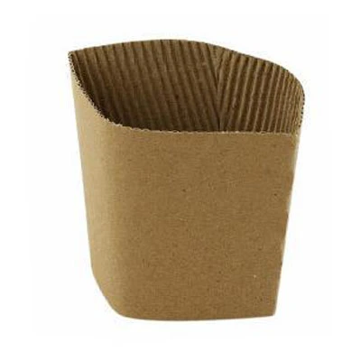 JanSan Kraft Paper Sleeve Brown for 8/10oz Cups