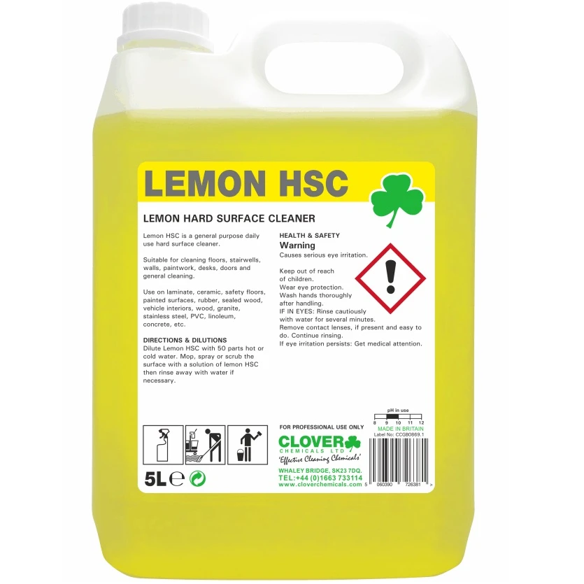  Clover HSC Lemon Hard Surface Cleaner 