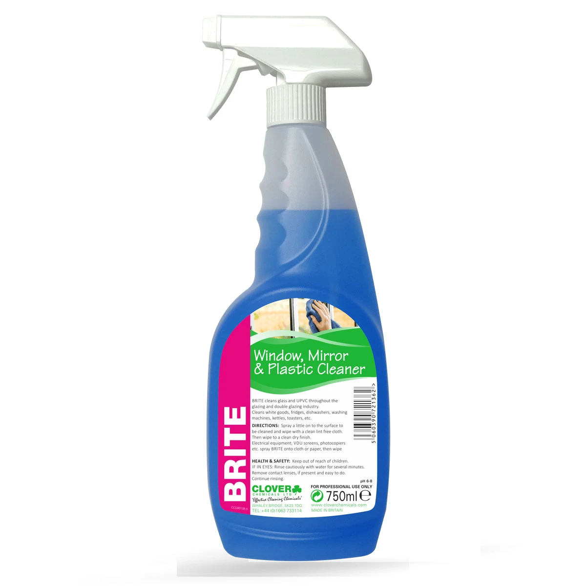 Clover Brite Glass &amp; Mirror Cleaner RTU 