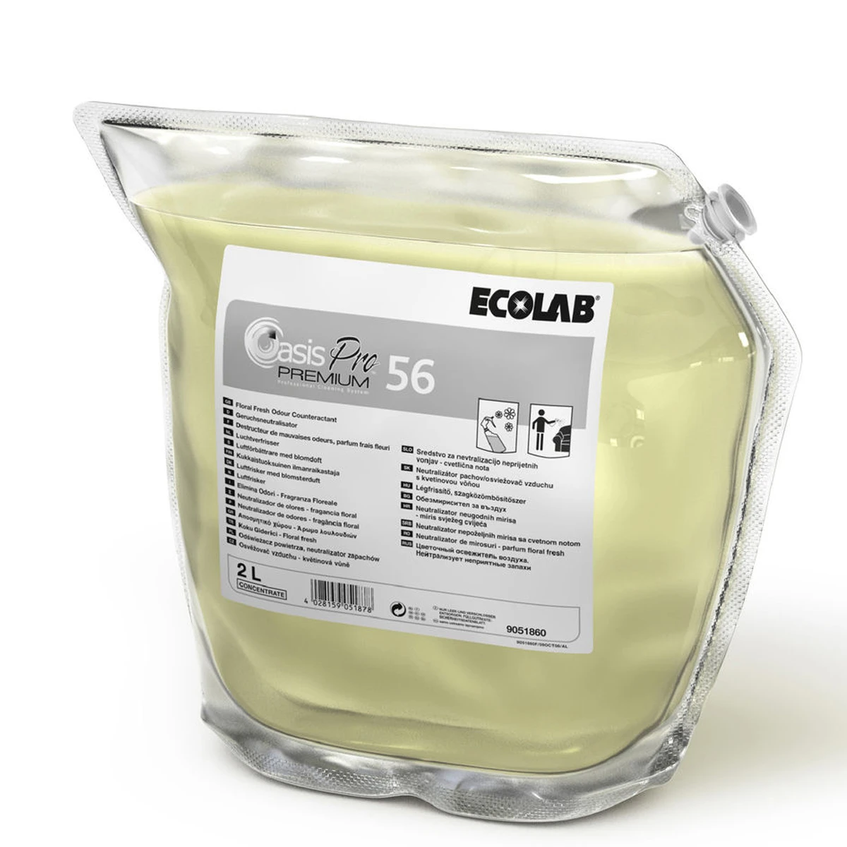 Ecolab Oasis Pro 56 Premium Odour Counteractant 2 Litre