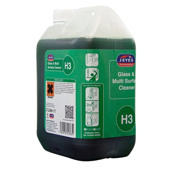  Jeyes H3 Glass & Multi Surface Cleaner 2 Litre