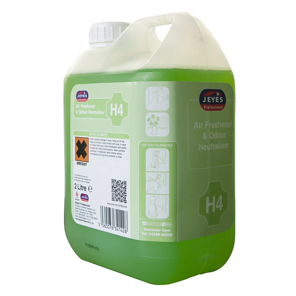 Jeyes H4 Air Freshener &amp; Odour Neutraliser 2 Litre