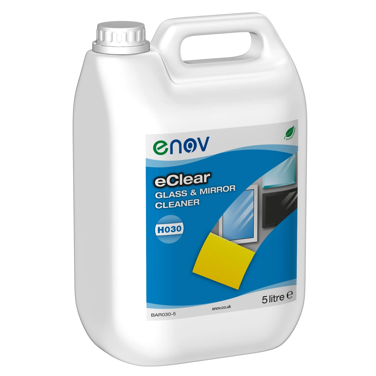 Enov H030 eClear Glass &amp; Mirror Cleaner 