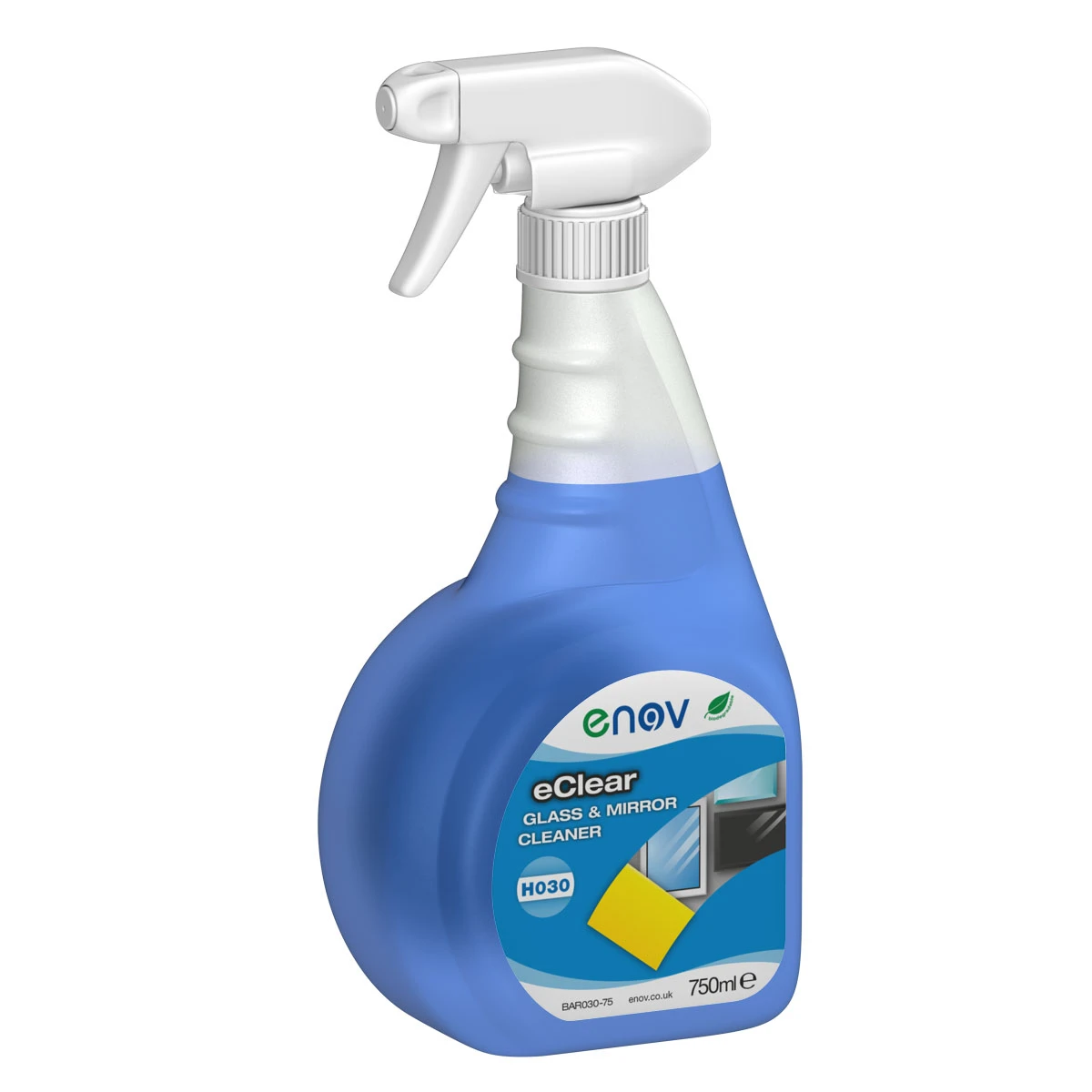 Enov H030 eClear Glass & Mirror Cleaner Spray