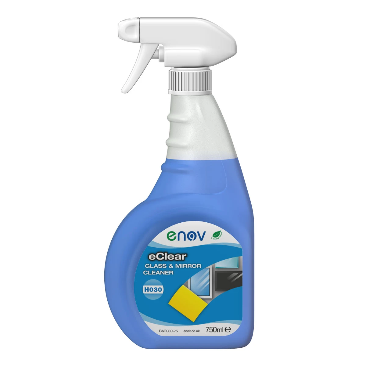 Enov H030 eClear Glass & Mirror Cleaner Spray