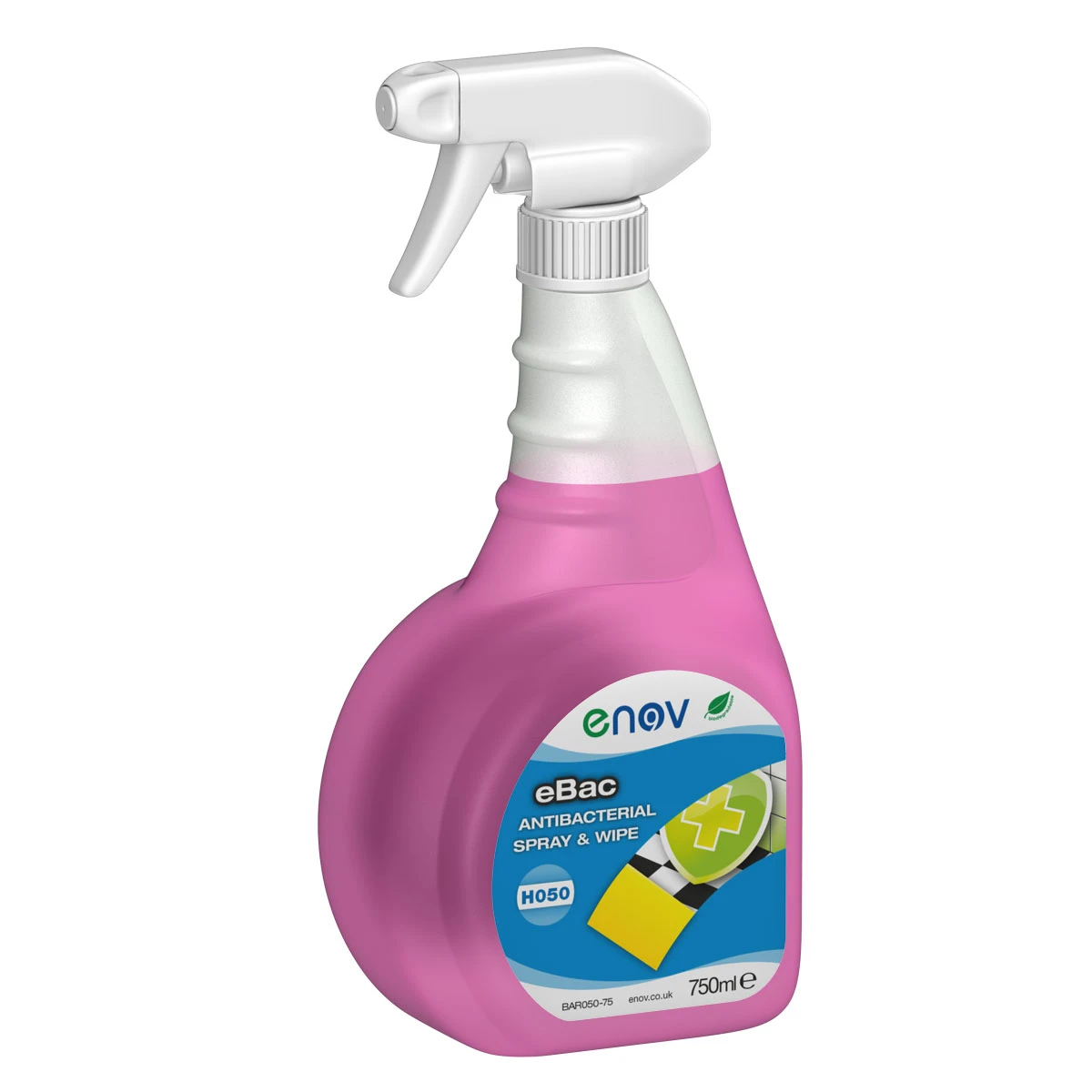 Enov H050 eBac Spray &amp; Wipe Bactericidal Spray