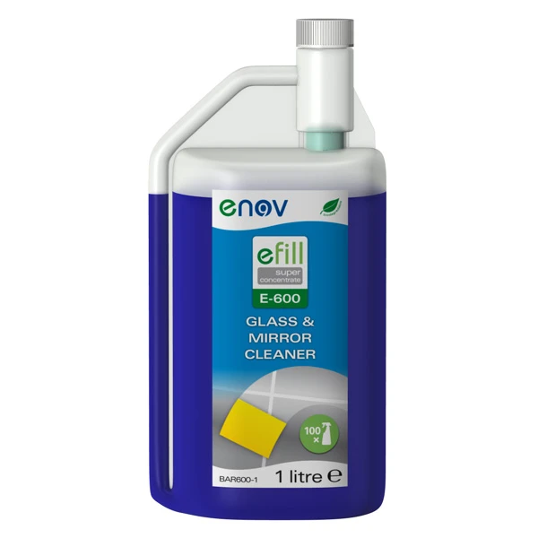 eFill E-600 Glass and Mirror Cleaner Super Concentrate