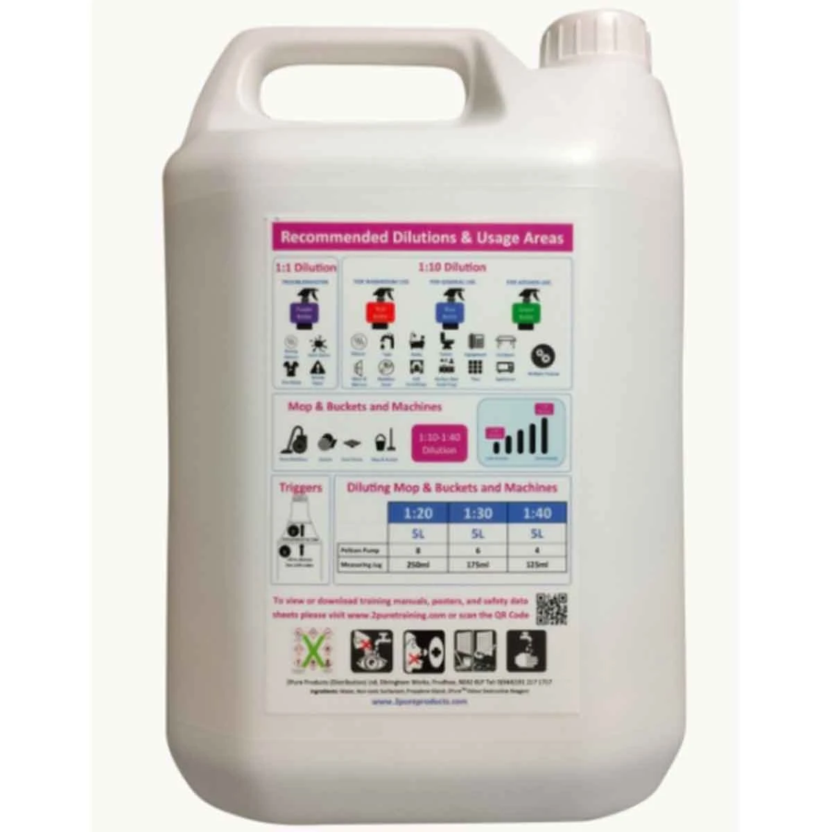 OdorBac Tec4 Odour Eliminator & Cleaner Fresh Linen 5 Litre