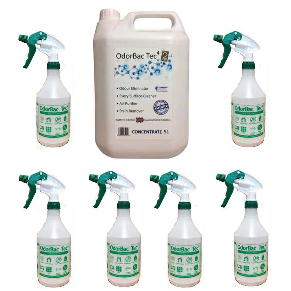 OdorBac Tec4 Kitchen Cleaner Kit 