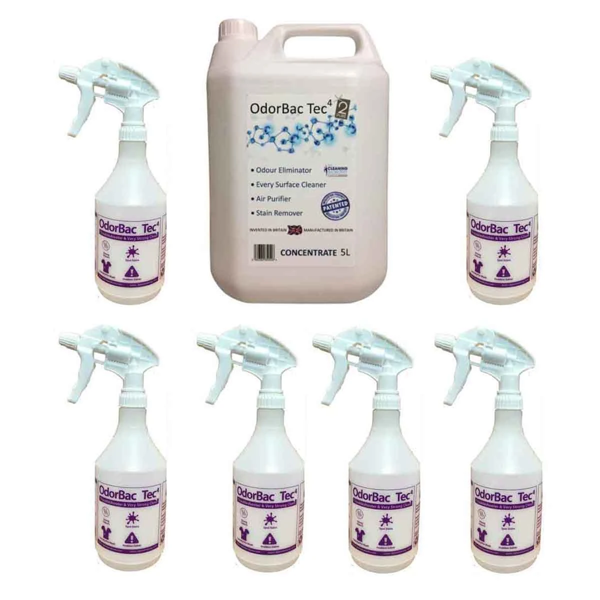 OdorBac Tec4 Healthcare &amp; Leisure Cleaner Kit