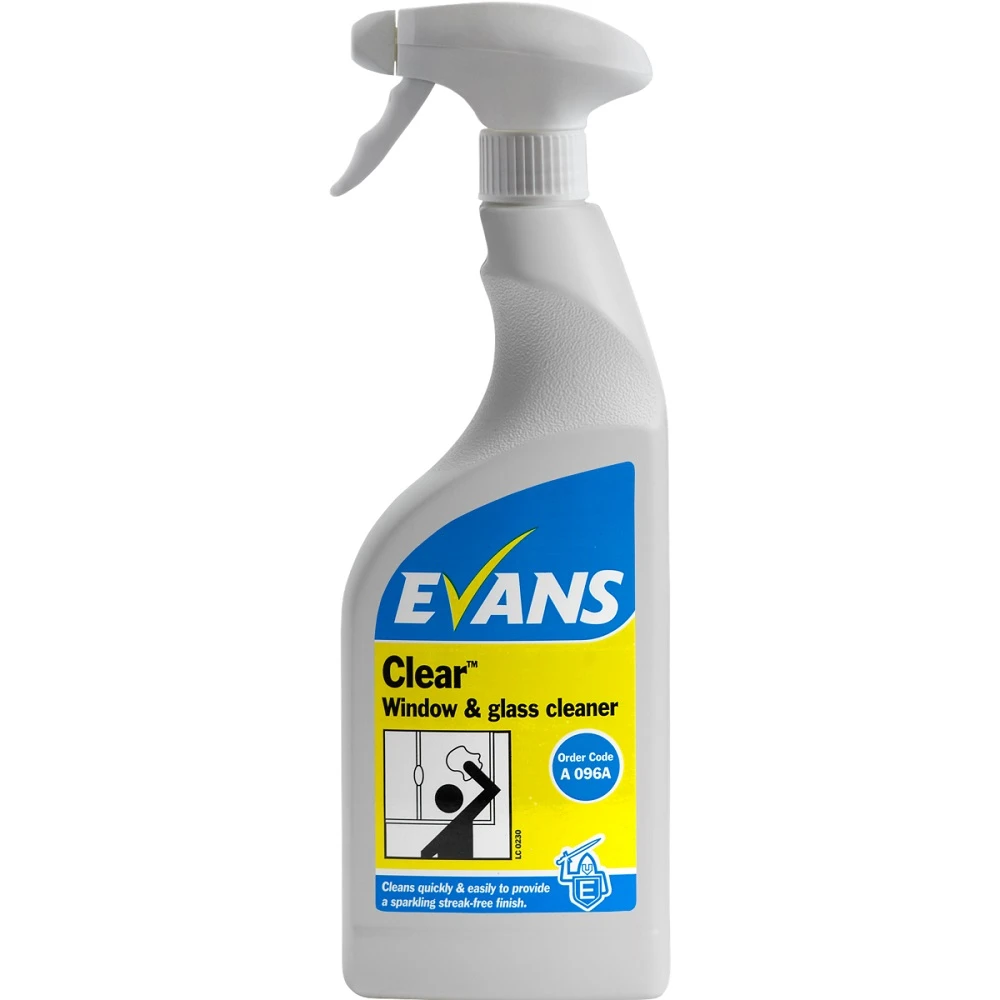 Evans Vanodine A096 Window Glass &amp; Stainless Steel Cleaner