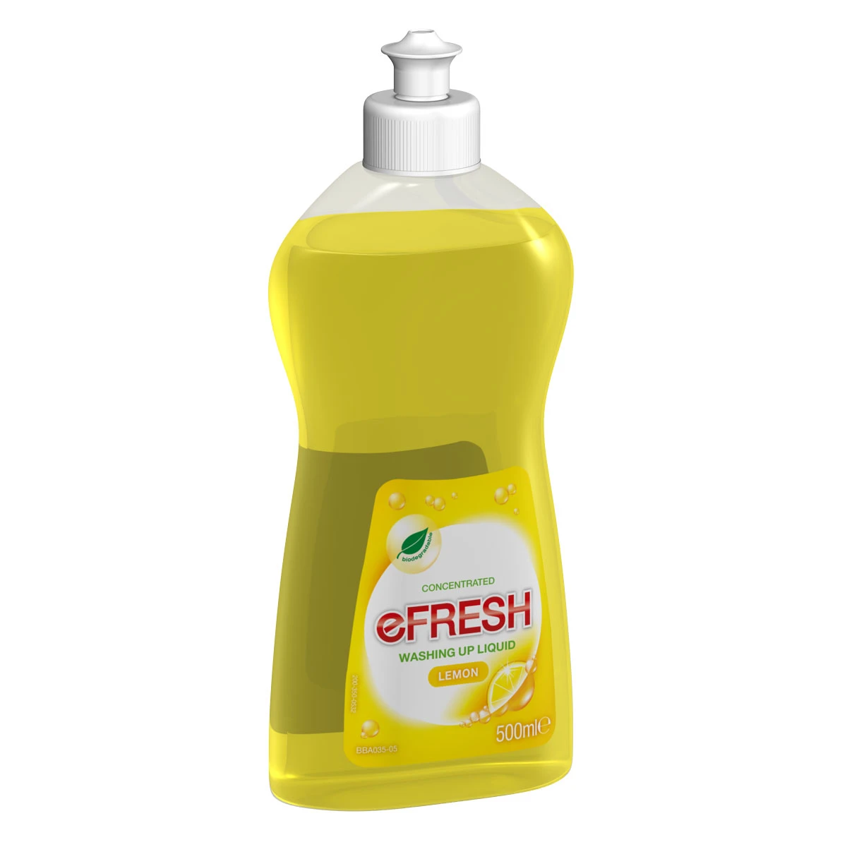 Enov eFresh K035 Lemon Concentrated Washing Up Liquid 500 mL