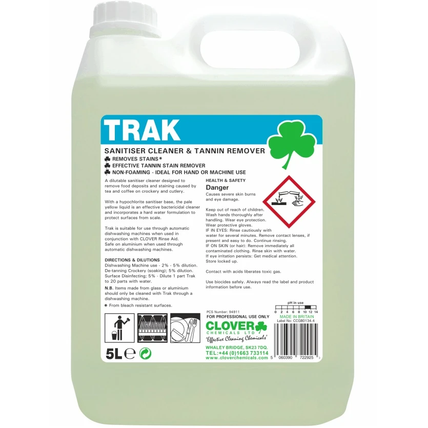  Clover Trak Sanitiser Cleaner 