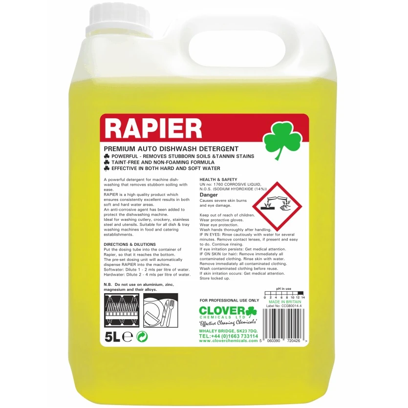  Clover Rapier Premium Auto Dishwash Detergent