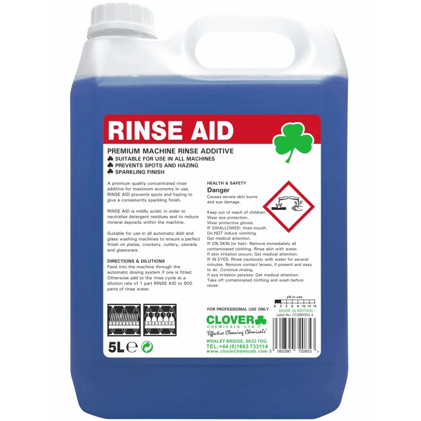 Clover Premium Rinse Aid Additive 