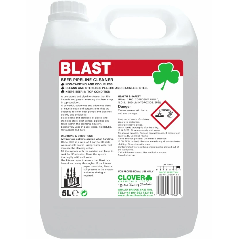 Clover Blast Beer Pipeline Cleaner 