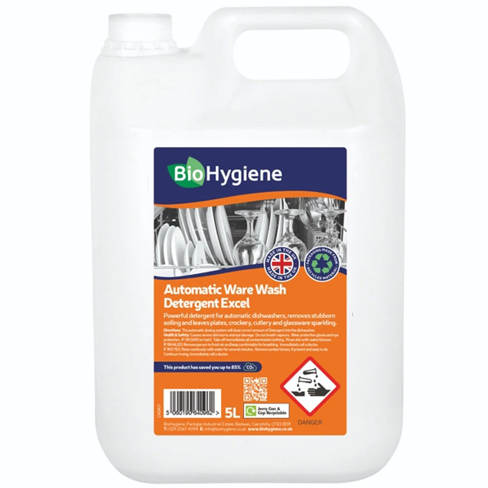 BioHygiene Automatic Ware Wash Detergent Excel 5L