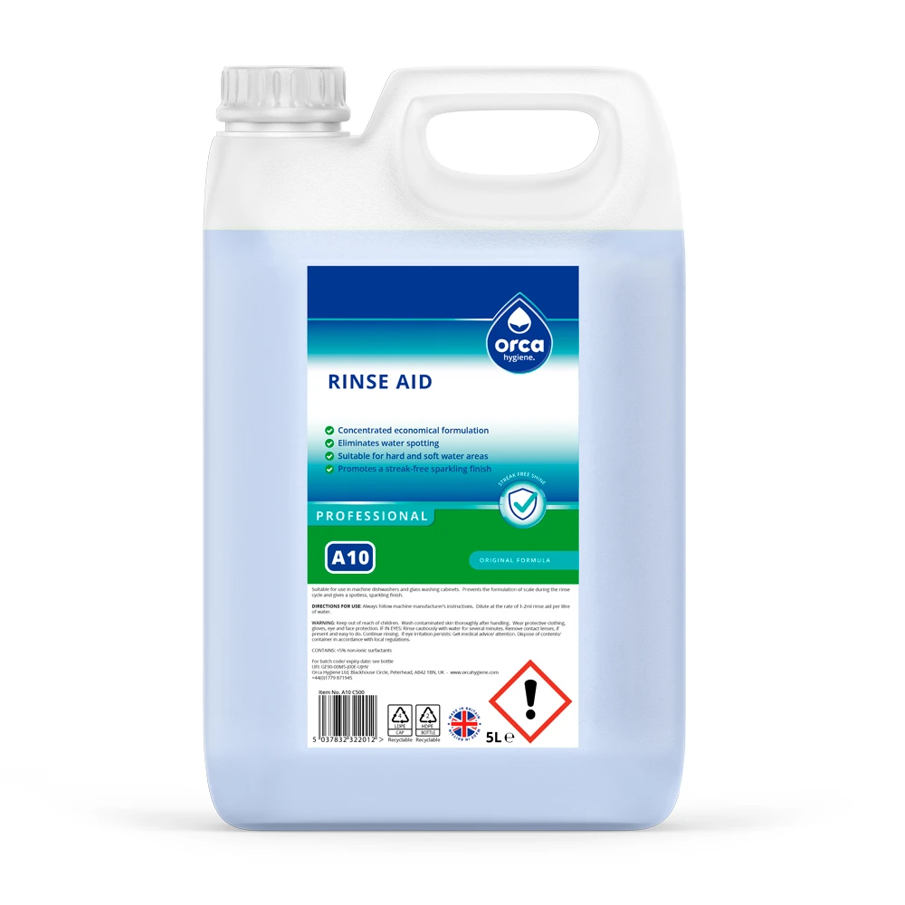 Orca A10 Rinse Aid 5L 