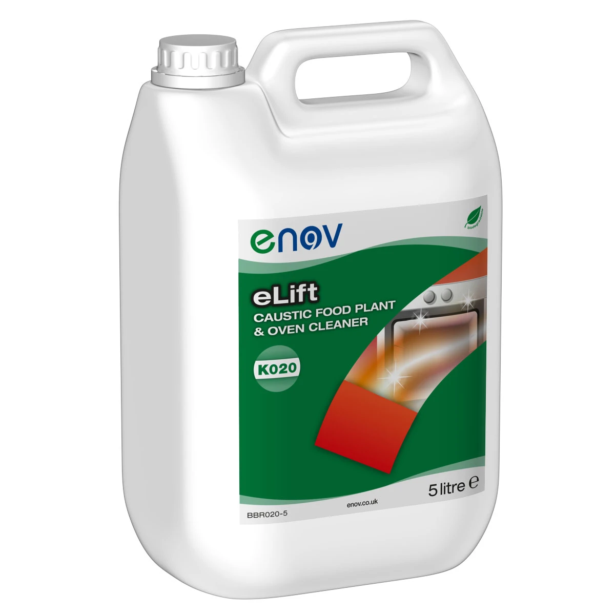 Enov K020 eLift Caustic Food Plant, Oven Cleaner