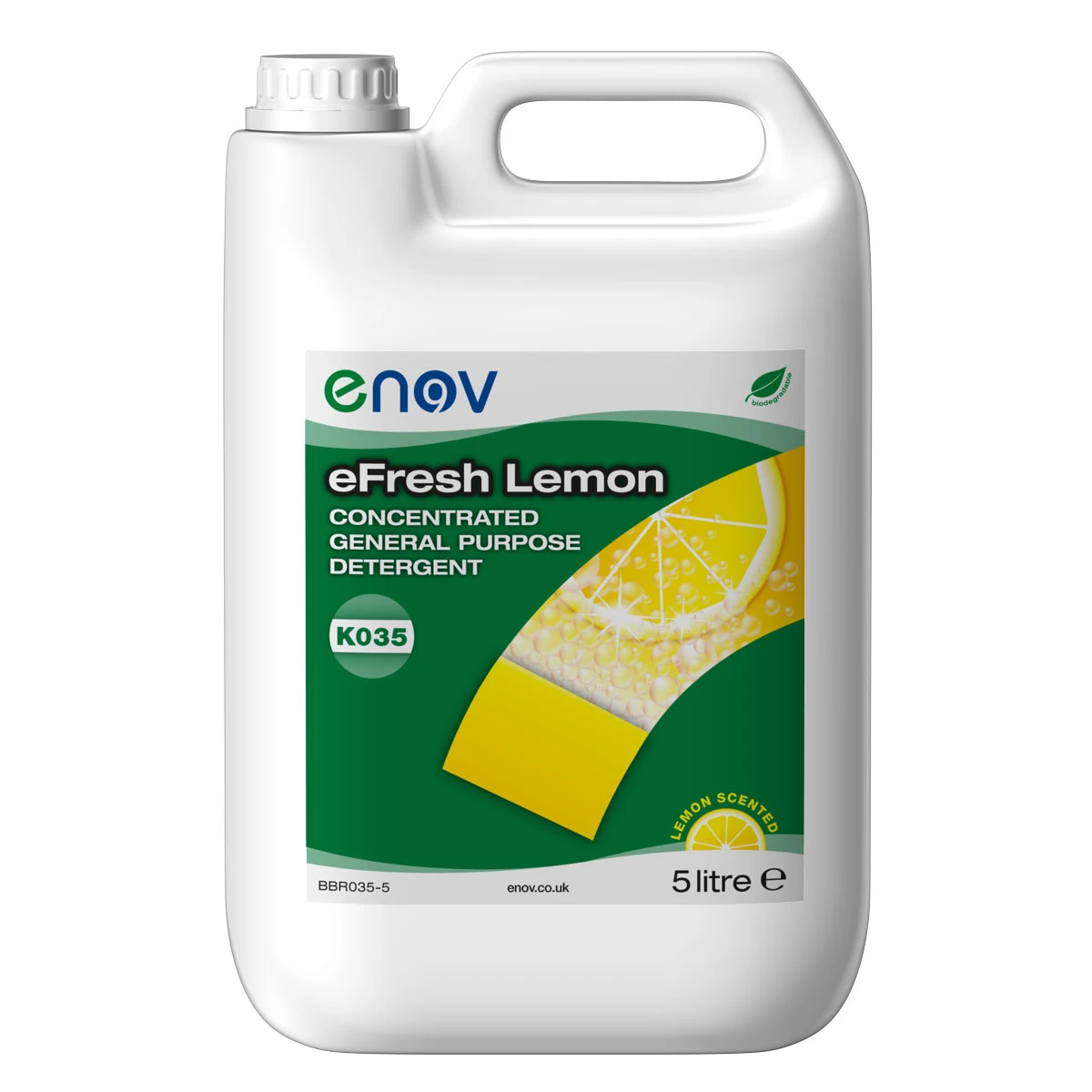 Enov K035 eFresh Lemon General Purpose Detergent Concentrated