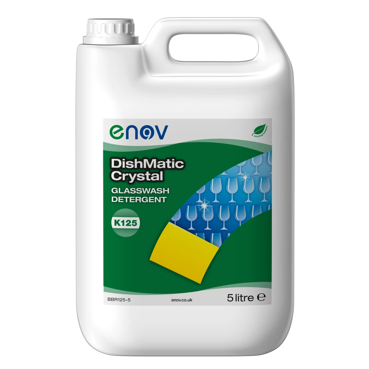 Enov K125 DishMatic Crystal Glasswash Detergent