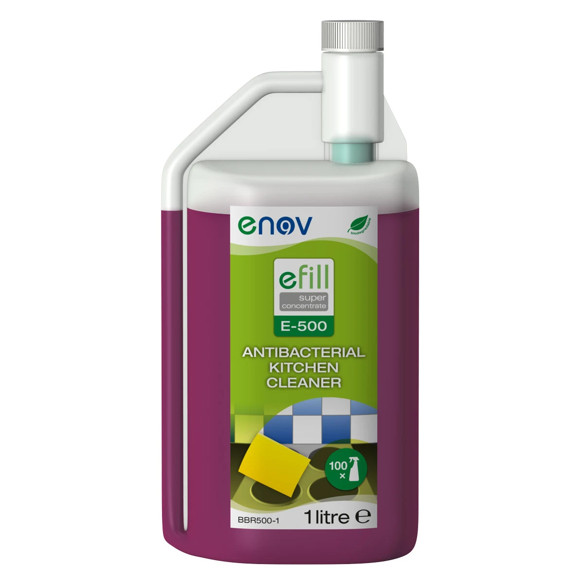 eFill E-500 Bactericidal Kitchen Cleaner Super Concentrate