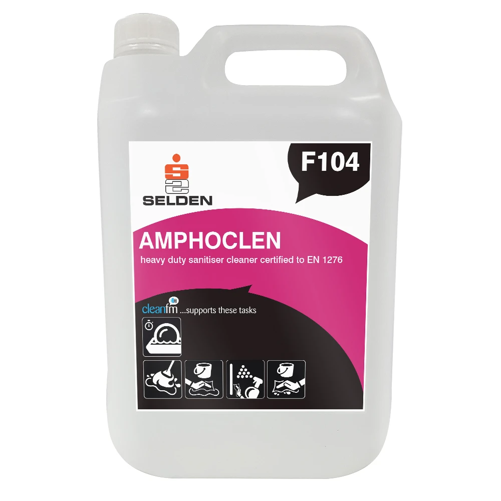 Selden F104 Amphoclen Sanitiser Cleaner 