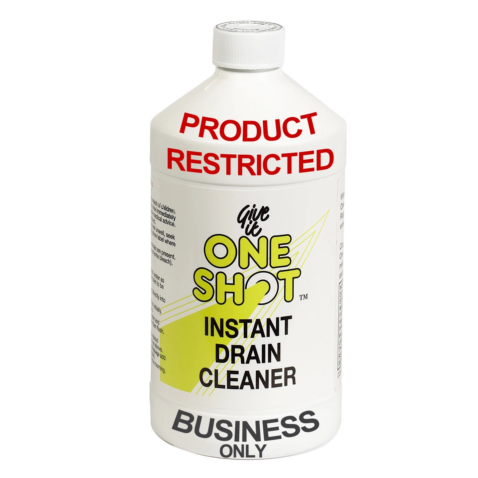 One Shot Liquid Drain Cleaner 1 Litre 