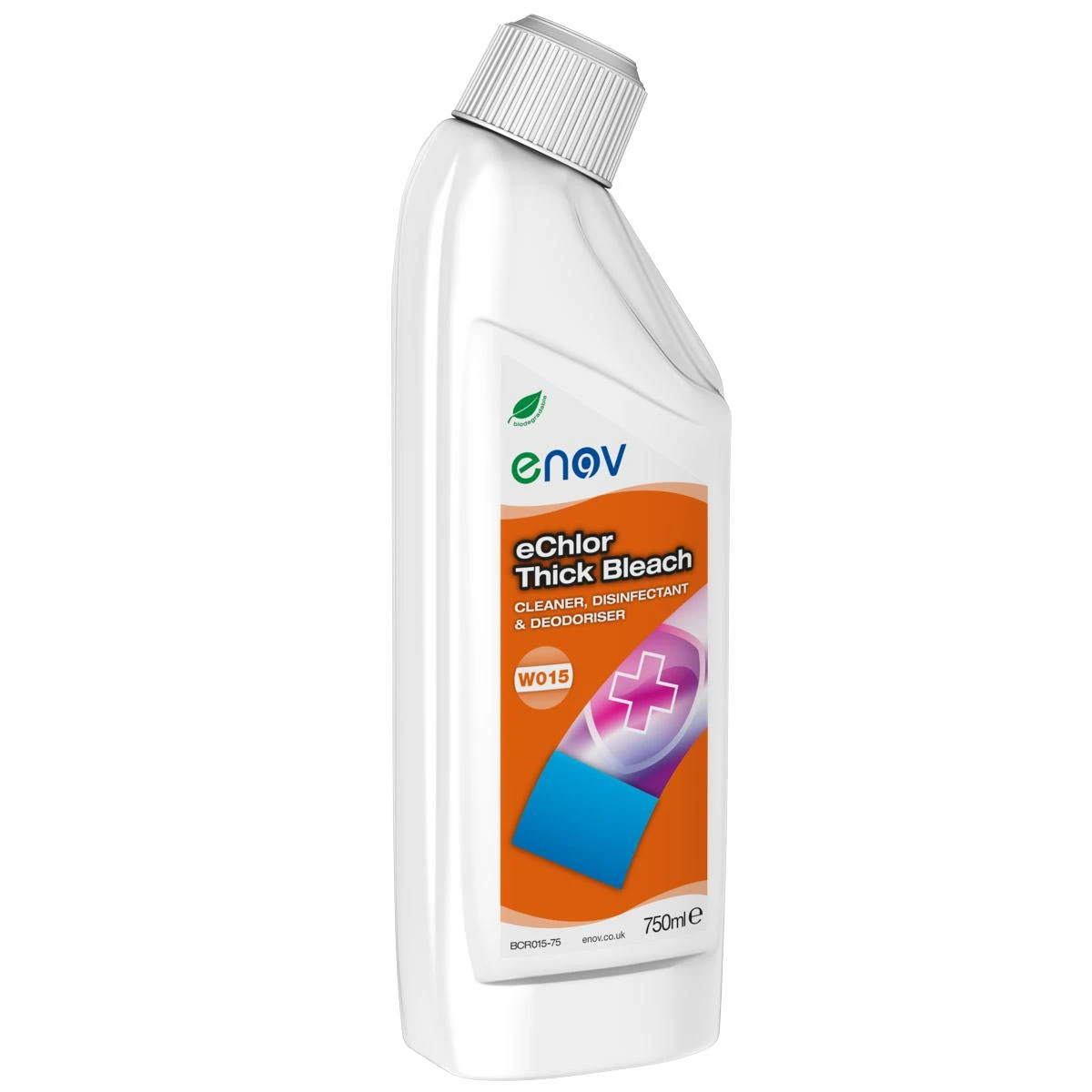  Enov W015 eChlor Thick Bleach Cleaner, Disinfectant & Deodoriser Swan Neck