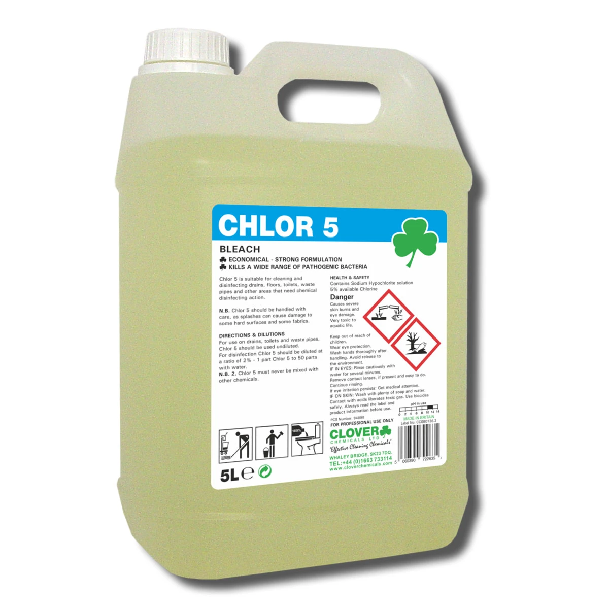 Clover Chlor 5 Bleach 